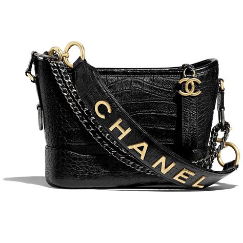 black chanel hobo bag|chanel gabrielle hobo bag.